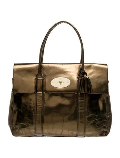 Pre-owned Mulberry Patent Leather Top Handle Bag
