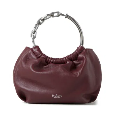 Mulberry Pimlico Bracelet Bag In Black Cherry