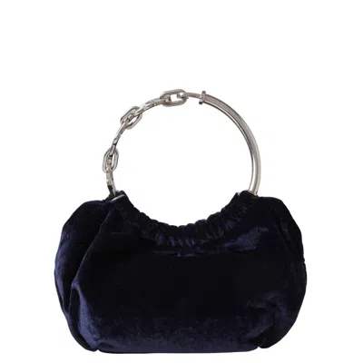 Mulberry Pimlico Bracelet Bag Night Sky Velvet In Animal Print
