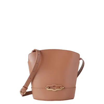 Mulberry Pimlico Bucket Sable Super Lux Calf In Blue
