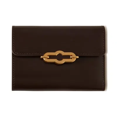 Mulberry Pimlico Compact Wallet In Ebony