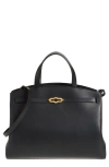 Mulberry 'pimlico Small' Black Handbag With Adjustable And Removable Shoulder Strap In Black