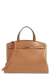 Mulberry 'pimlico Small' Beige Handbag With Adjustable And Removable Shoulder Strap In Leather Woman In Sable