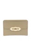 Mulberry Pimlico Leather Cardholder In 绿色