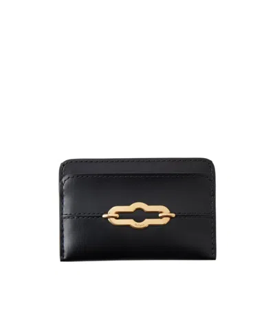 Mulberry Pimlico Leather Cardholder In Black