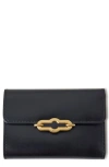 Mulberry Pimlico Leather Compact Wallet In Black