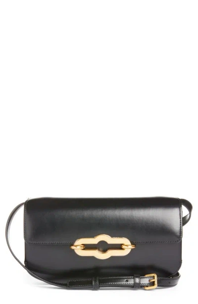 Mulberry Pimlico Super Luxe Leather East/west Shoulder Bag In Black