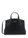 Mulberry Pimlico Black Handbag With Adjustable And Removable Shoulder Strap In Leather Woman In Black