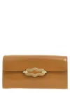 Mulberry Chain Wallet Rectangular Shape In Beige