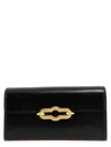 Mulberry Chain Strap Wallet With Gold Hardware