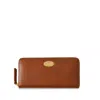 Mulberry Plaque 8 Credit Card Zip Purse In Oak