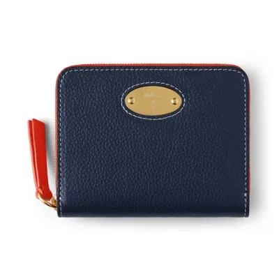 Mulberry Plaque Small Zip Around Purse