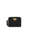 Mulberry Small Zip Around Leather Wallet In Black
