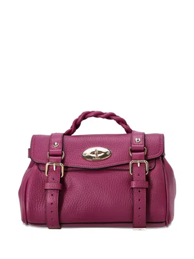Mulberry Postbox-flap Chain-strap Bag In Purple