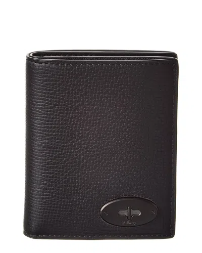 Mulberry Postman Plaque Leather Trifold Wallet
