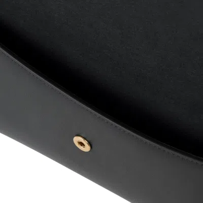 Mulberry Press Stud Envelope Pouch Black Micro Classic Grain