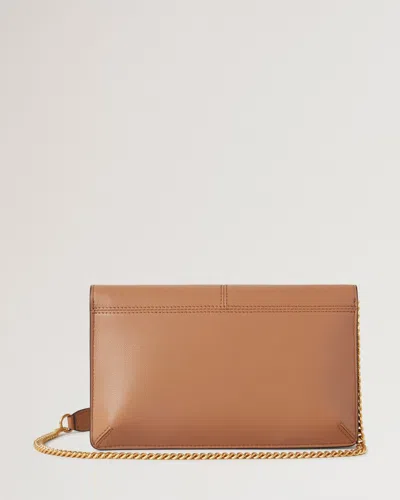 Mulberry Press Stud Pochette On Chain Micro Classic Grain