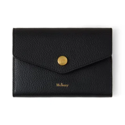 Mulberry Press Stud Wallet Black
