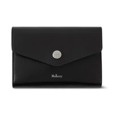 Mulberry Press Stud Wallet In Black