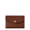 Mulberry Press Stud Wallet In Brown