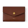Mulberry Press Stud Wallet In Brown