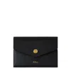Mulberry Press Stud Wallet Small Classic Grain In Black
