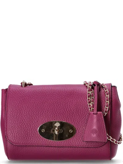 Mulberry Purple Lily Shoulder Bag