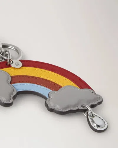 Mulberry Rainbow Keyring In Multi