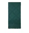 Mulberry Rectangular Tree Scarf In Green