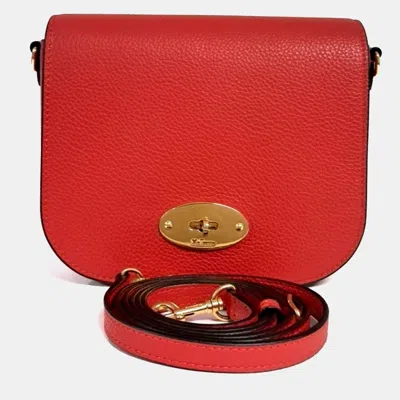 Pre-owned Mulberry Red Leather Dali Crossbody Bag