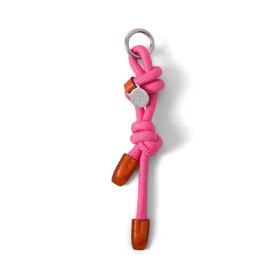 Mulberry Rope Keyring In Purple