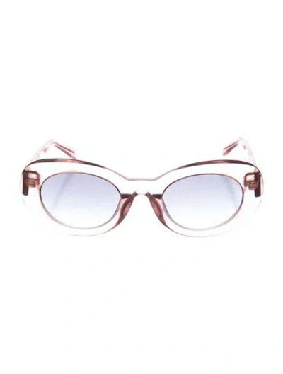Pre-owned Mulberry Round Gradient Sunglasses