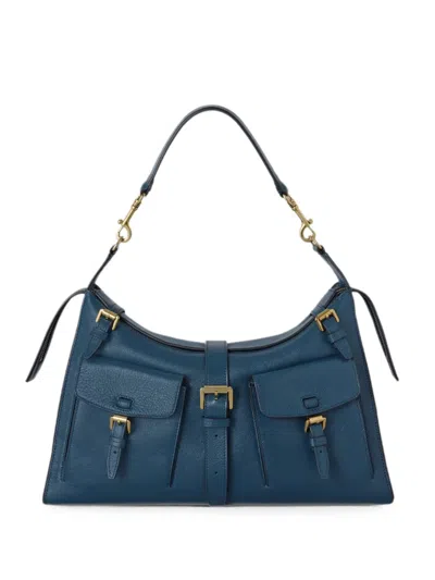 Mulberry Leather Roxanne Shoulder Bag Out Of The Blue In Pink