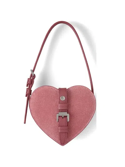 Mulberry Roxanne Heart Shoulder Bag In Pink