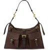 Mulberry Roxanne Shoulder Bag Chocolate In Brown