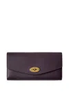 Mulberry Darley Wallet Small Classic Grain In Red