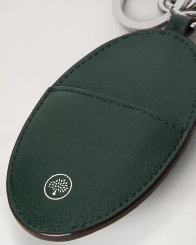 Mulberry Rugby Ball Keyring In Green