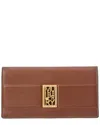 Mulberry Sadie Leather Continental Wallet In Brown