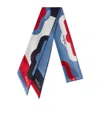 Mulberry Satin Printed Scarf