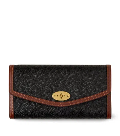 Mulberry Scotchgrain Darley Wallet In Black