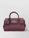 Mulberry Shoulder Bag With Detachable Strap And Top Handle
