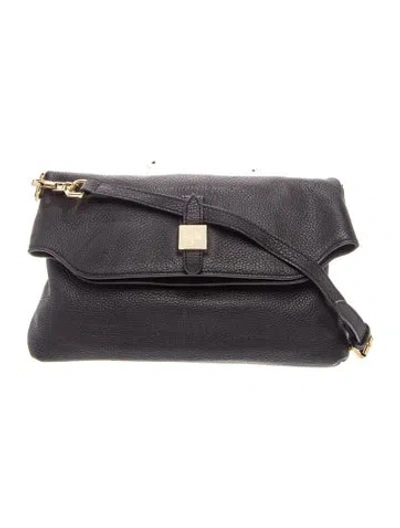 Pre-owned Mulberry Signature Crossbody Bag In Black