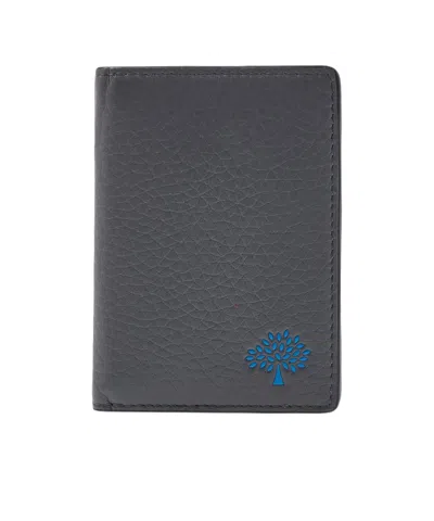 Mulberry Signature-tree Print Card Holder In Black