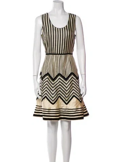 Pre-owned Mulberry Silk Knee-length Dress In Neutral