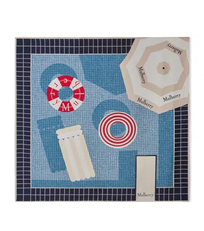 Mulberry Silk Summer Pool Scarf