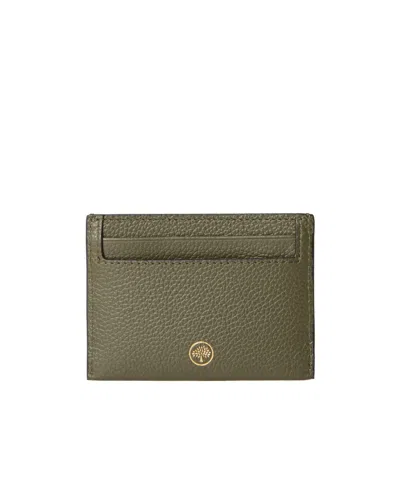 Mulberry Simple And Practical Card Case In Green
