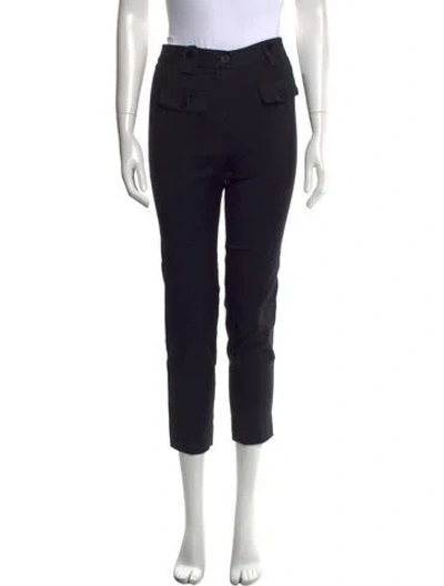 Pre-owned Mulberry Skinny Leg Pants In Black