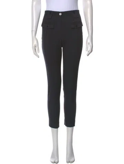 Pre-owned Mulberry Skinny Leg Pants In Gray