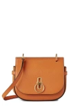 Mulberry Small Amberley Leather Crossbody Bag In Sunset