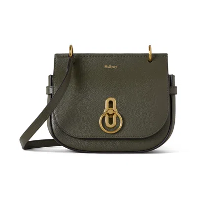 MULBERRY SMALL AMBERLEY SATCHEL JUNIPER GREEN